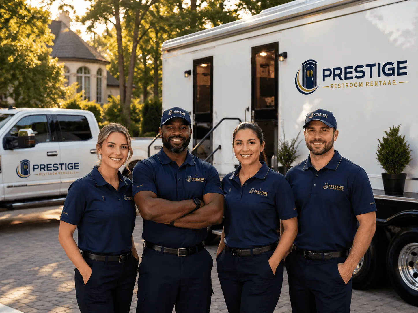 Trusted Luxury Portable Restrooms company in Haleyville, AL